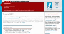 Desktop Screenshot of progettoagimm.it
